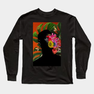 flower man Long Sleeve T-Shirt